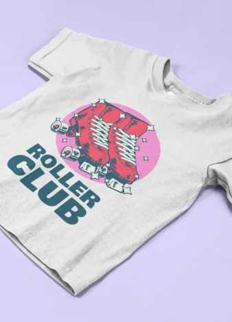Roller club – Camiseta infantil