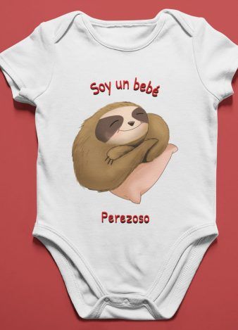 Soy un bebé Perezoso – body de algodón