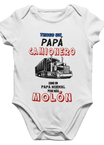 Papi CAMIONERO – Body para bebé