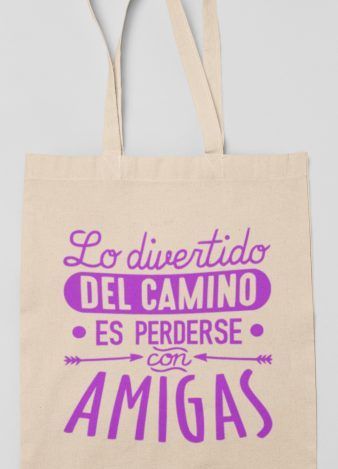 Bolso tote Frase Amigas
