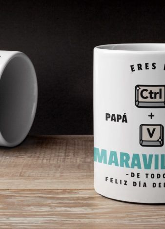 Taza CTRL + V – Papá maravilloso