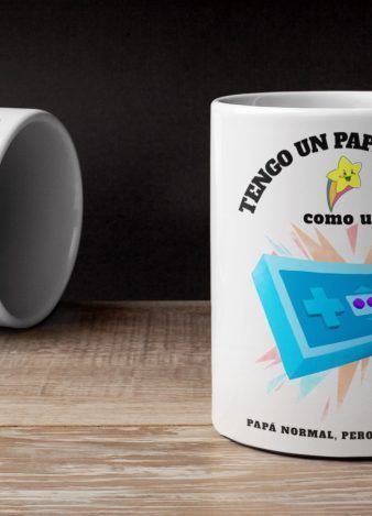 Taza papá gamer