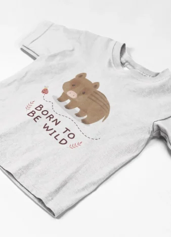Camiseta niños born to be wild
