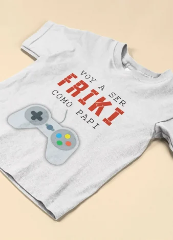 Camiseta Friki como papi