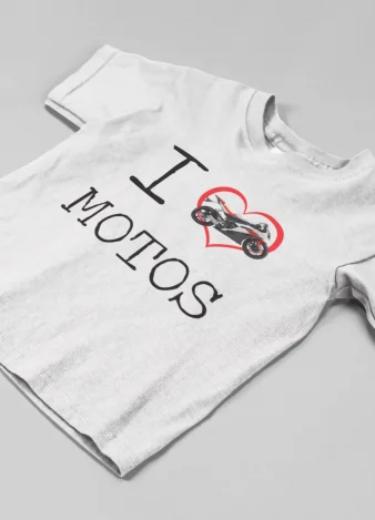 Camiseta Motera I love motos