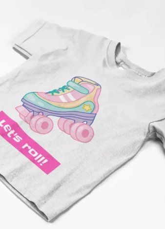 Camiseta para niños Lets Roll