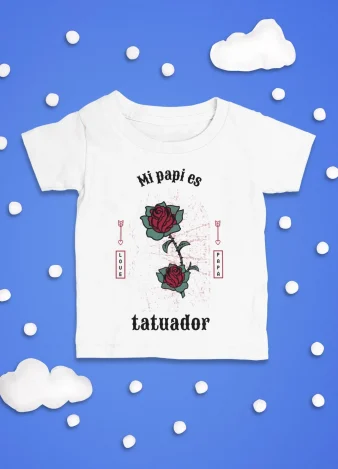 Camiseta Papi Mami Tatuador