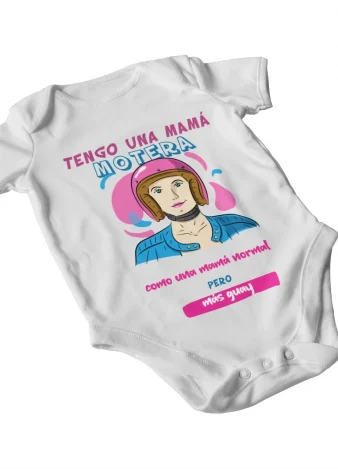 Mamá motera – Body bebé