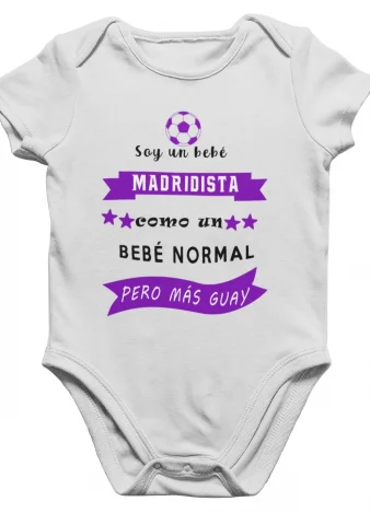 Body bebé Madridista