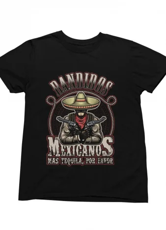 Camiseta Bandidos mexicanos
