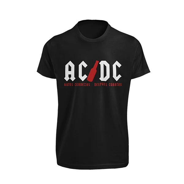 camiseta-acdc-antes-cervezas-despues-cubatas camiseta-acdc-antes-cervezas-despues-cubatas