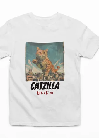 Camiseta Friki Catzilla