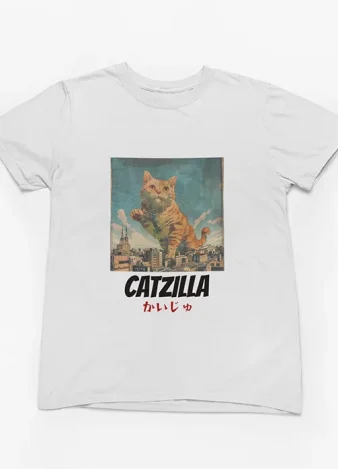 Camiseta Friki Catzilla