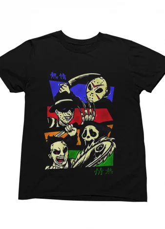 Camiseta friki villanos de películas