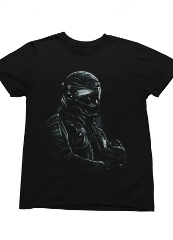 Camiseta Motera diseño boceto de Motero