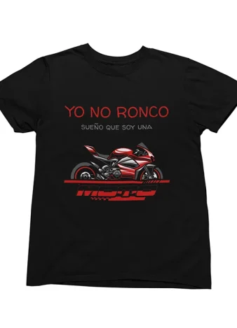 No ronco, sueño que soy una moto