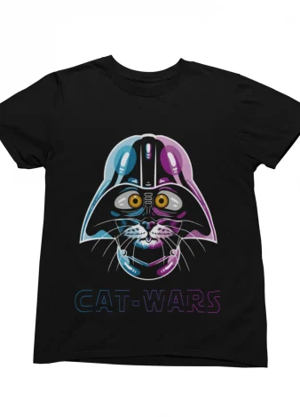 Camiseta Friki Cat-Wars