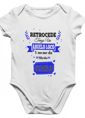 Body bebé Abuelo Loco