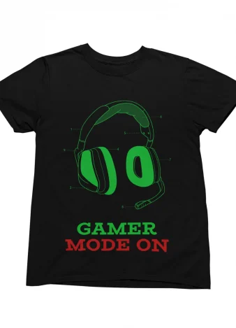 Camiseta Gamer mode on