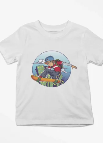 Camiseta niño Skater