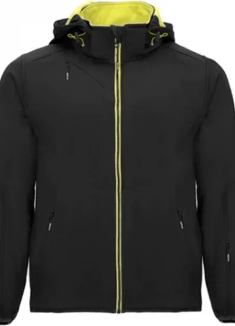 Cazadora Softshell con diseño Calavera Rockera