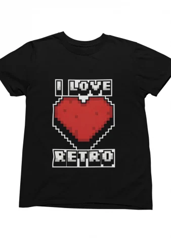Camiseta I love Retro