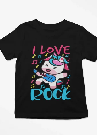 Camiseta I love Rock