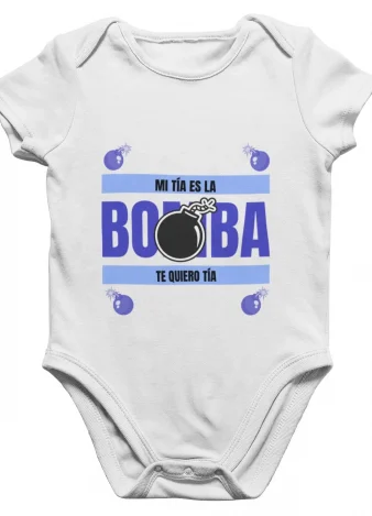 Body bebé Mi tía es la bomba