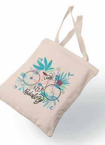 Bolso orgánico Sigue pedaleando