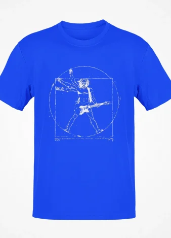 Camiseta Hombre de Vitruvio Rock