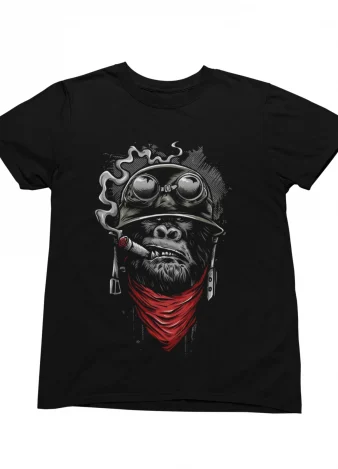 Camiseta Gorila Soldado