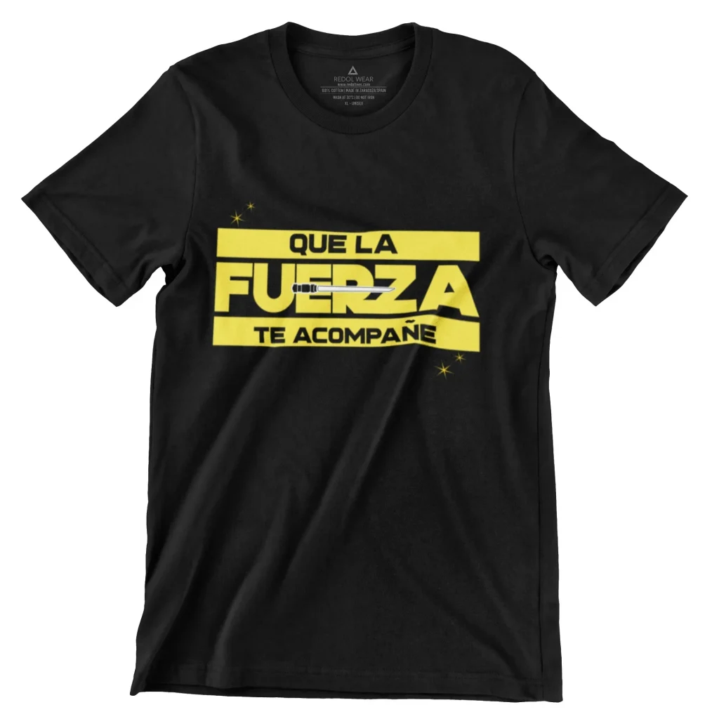 camiseta-que-la-fuerza-te-acompañe-