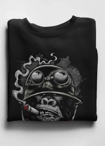 Sudadera Gorila Soldado
