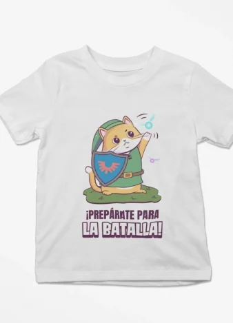 Camiseta Preparado para la batalla