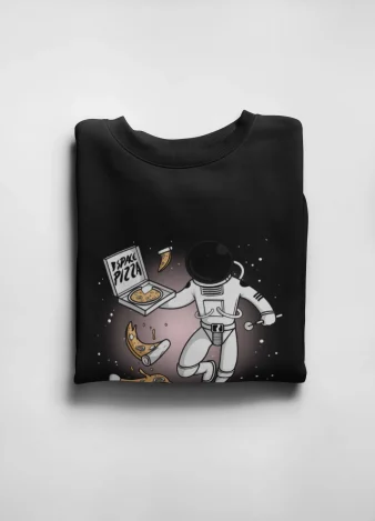 Sudadera Siempre hay espacio para la pizza