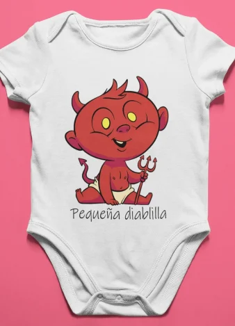 Body bebé Pequeño Diablillo