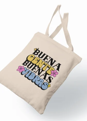 Bolso Buena gente buenas vibras