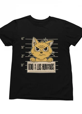 Camiseta Odio a los humanos