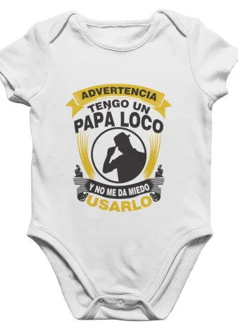 Body bebé Papá Loco