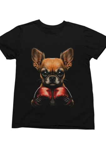 Camiseta Chihuahua Boxeador