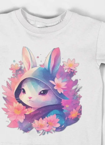 Camiseta Lindo Conejito Ninja
