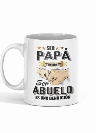 Taza Papá y Abuelo