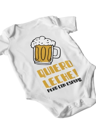 Body bebé Quiero Cerveza