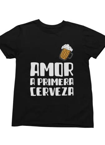 Camiseta Amor a primera Cerveza