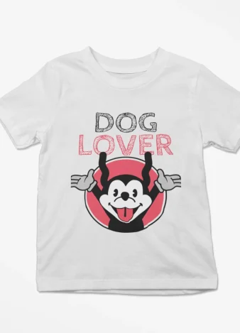 Camiseta infantil Dog Lover