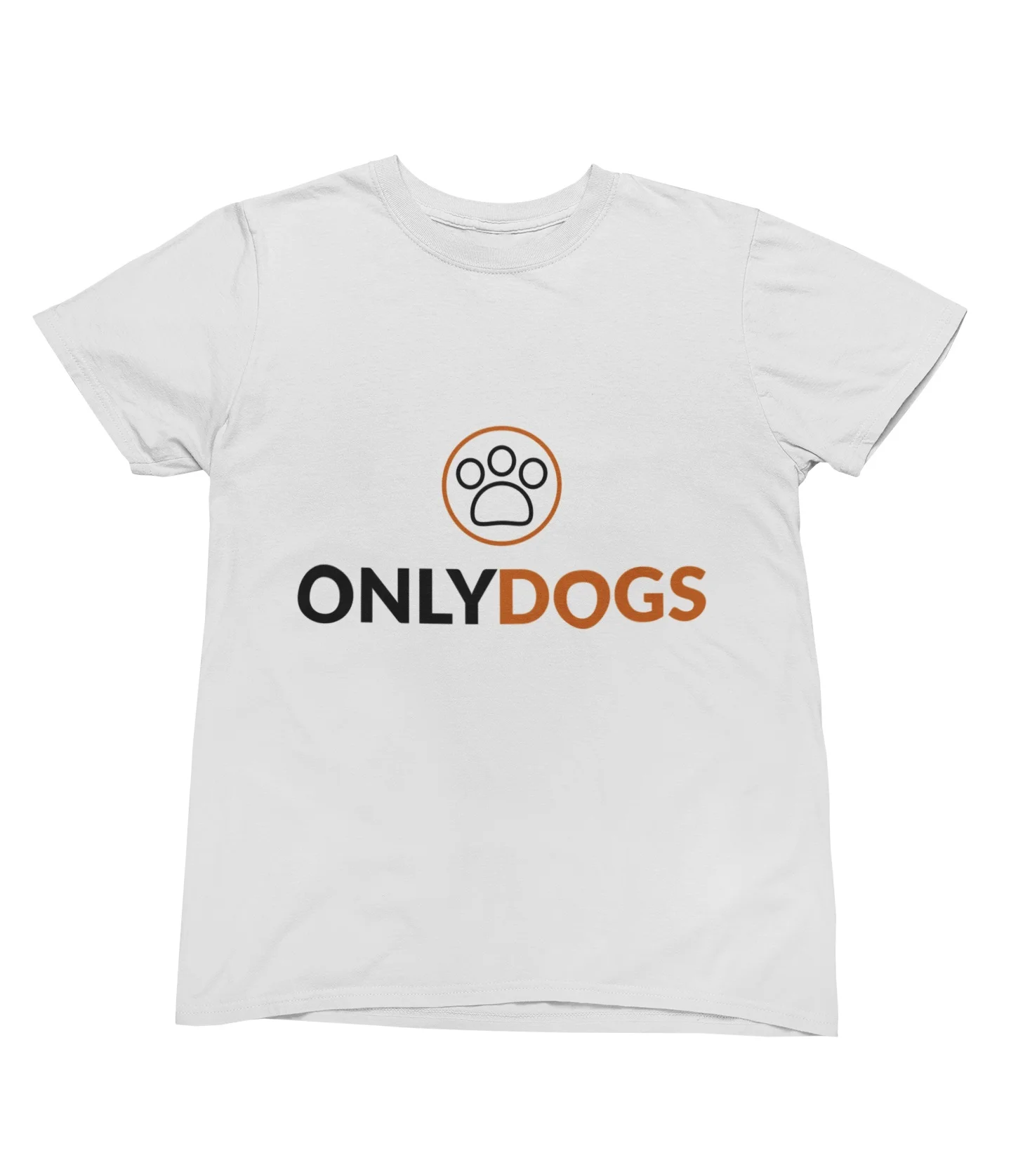 camiseta-only-dogs-blanca camiseta-only-dogs-blanca