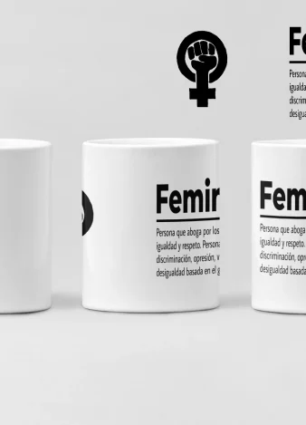 Taza Definición de Feminista