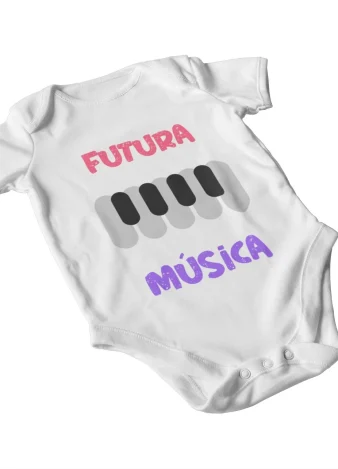 Body bebé Futuro Músico