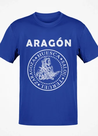 Camiseta Aragón Zaragoza Huesca Teruel Salou