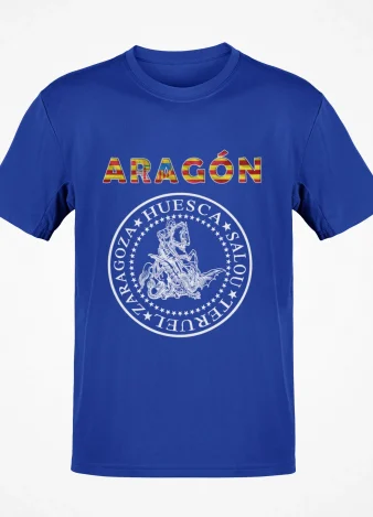 Camiseta Aragón Zaragoza Huesca Teruel Salou